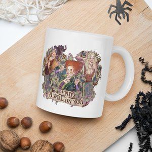 Hocus Pocus Sanderson Sisters I put a spell on you Halloween Coffee Mug
